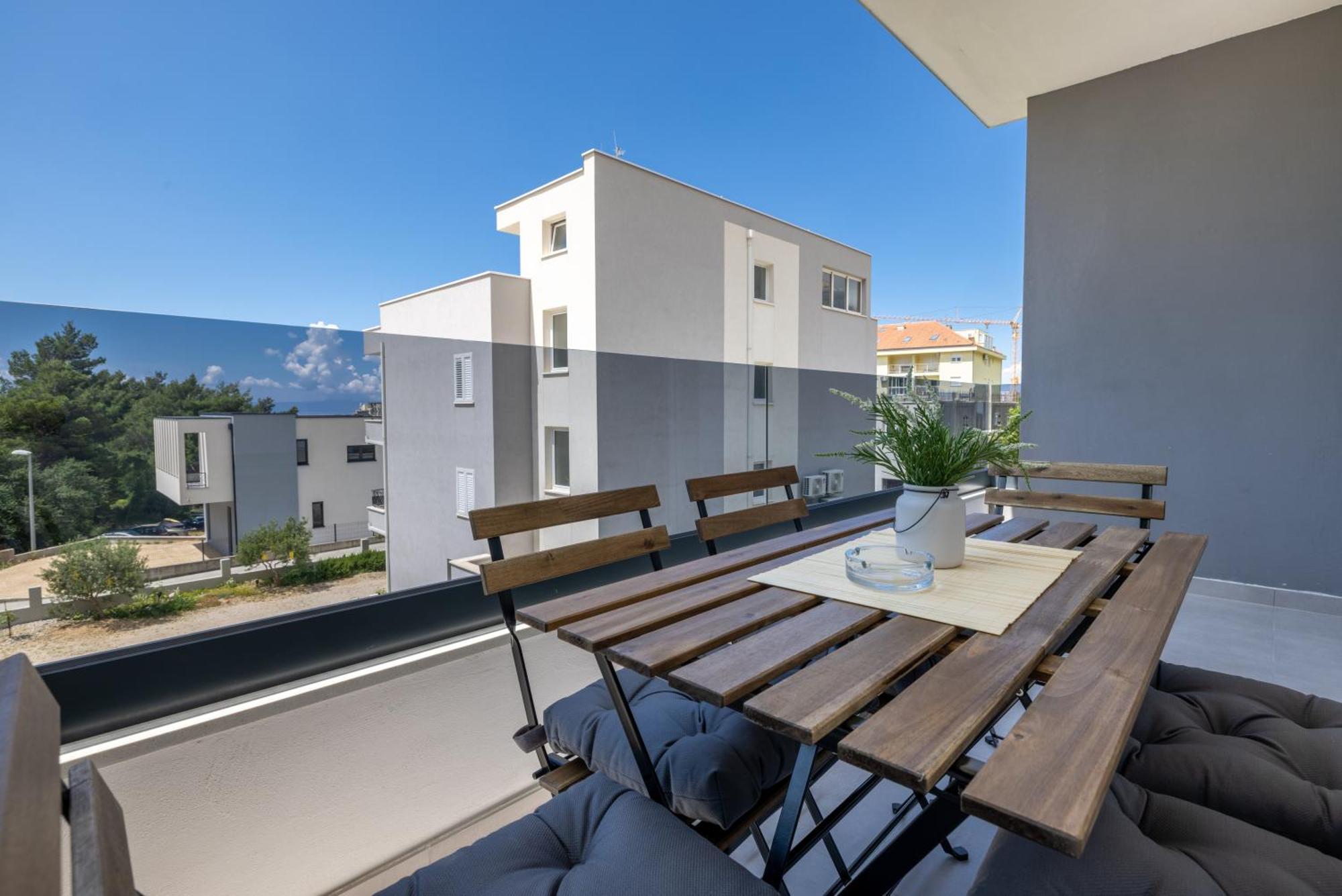 Apartments Marusic Makarska Bagian luar foto