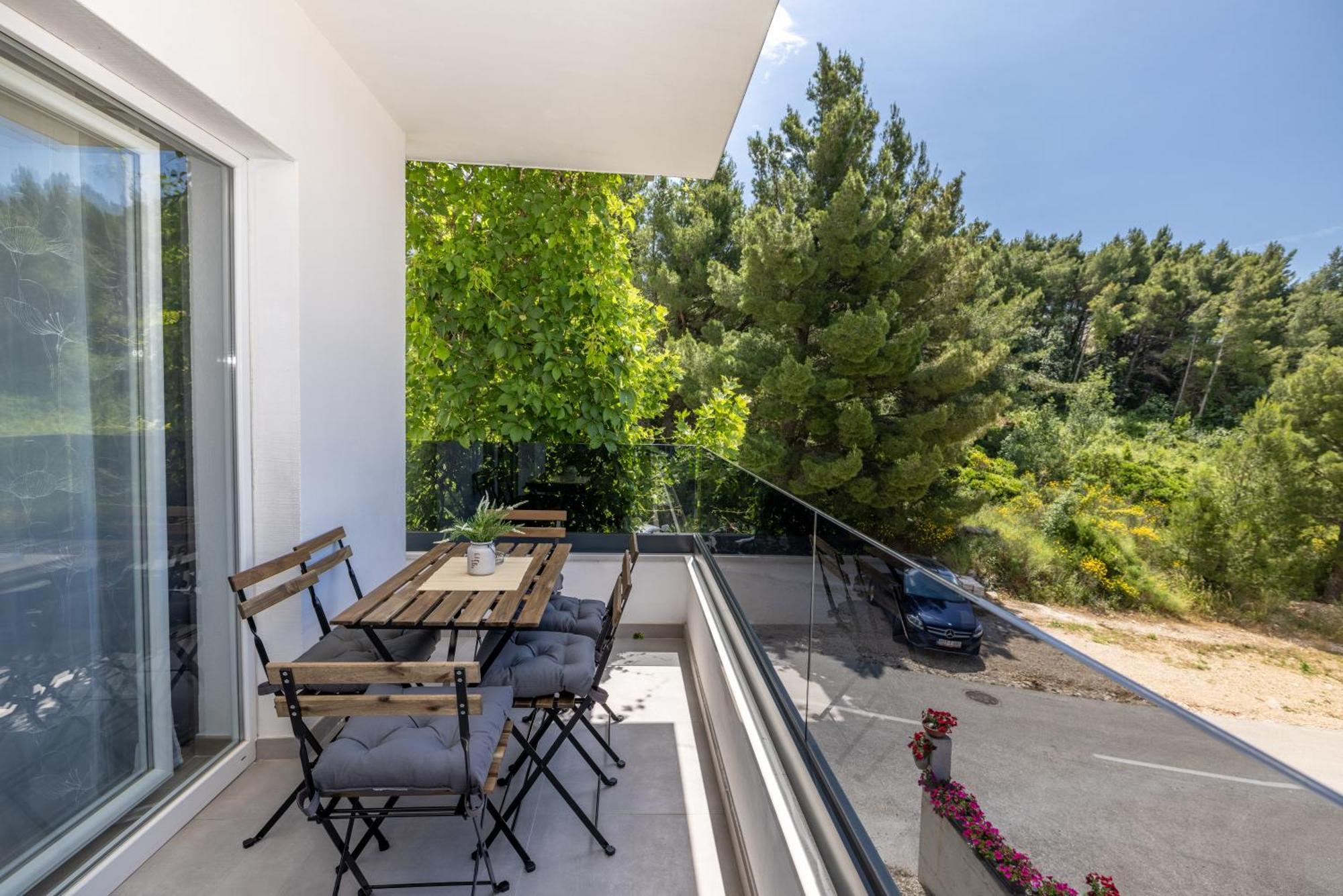 Apartments Marusic Makarska Bagian luar foto